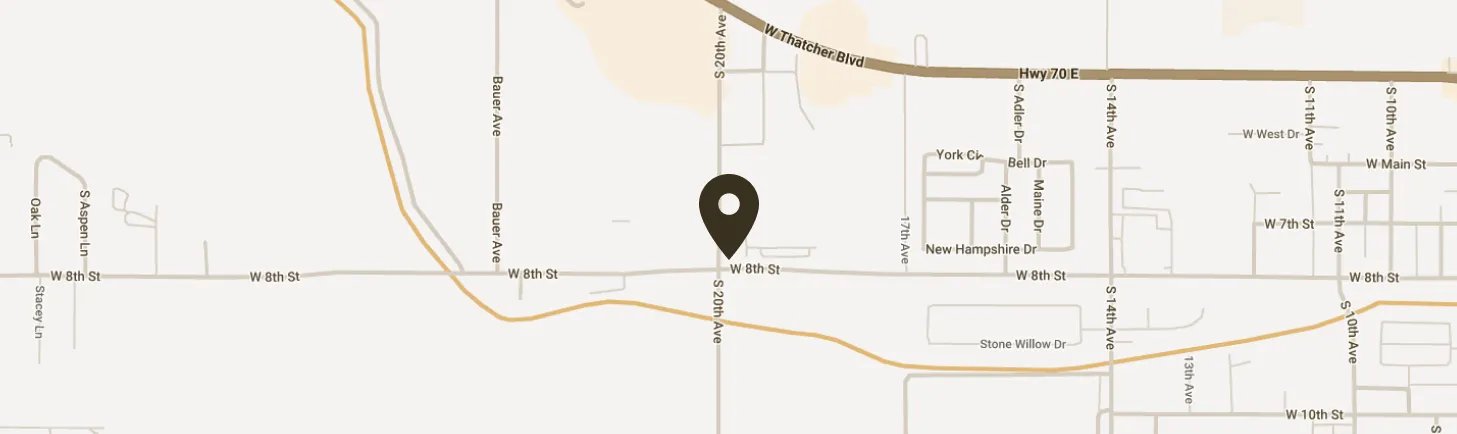 Copper Hills Dental location map