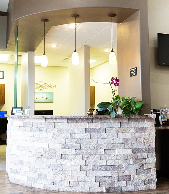 Copper Hills Dental front desk